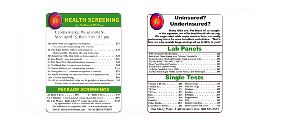 Public health screenings